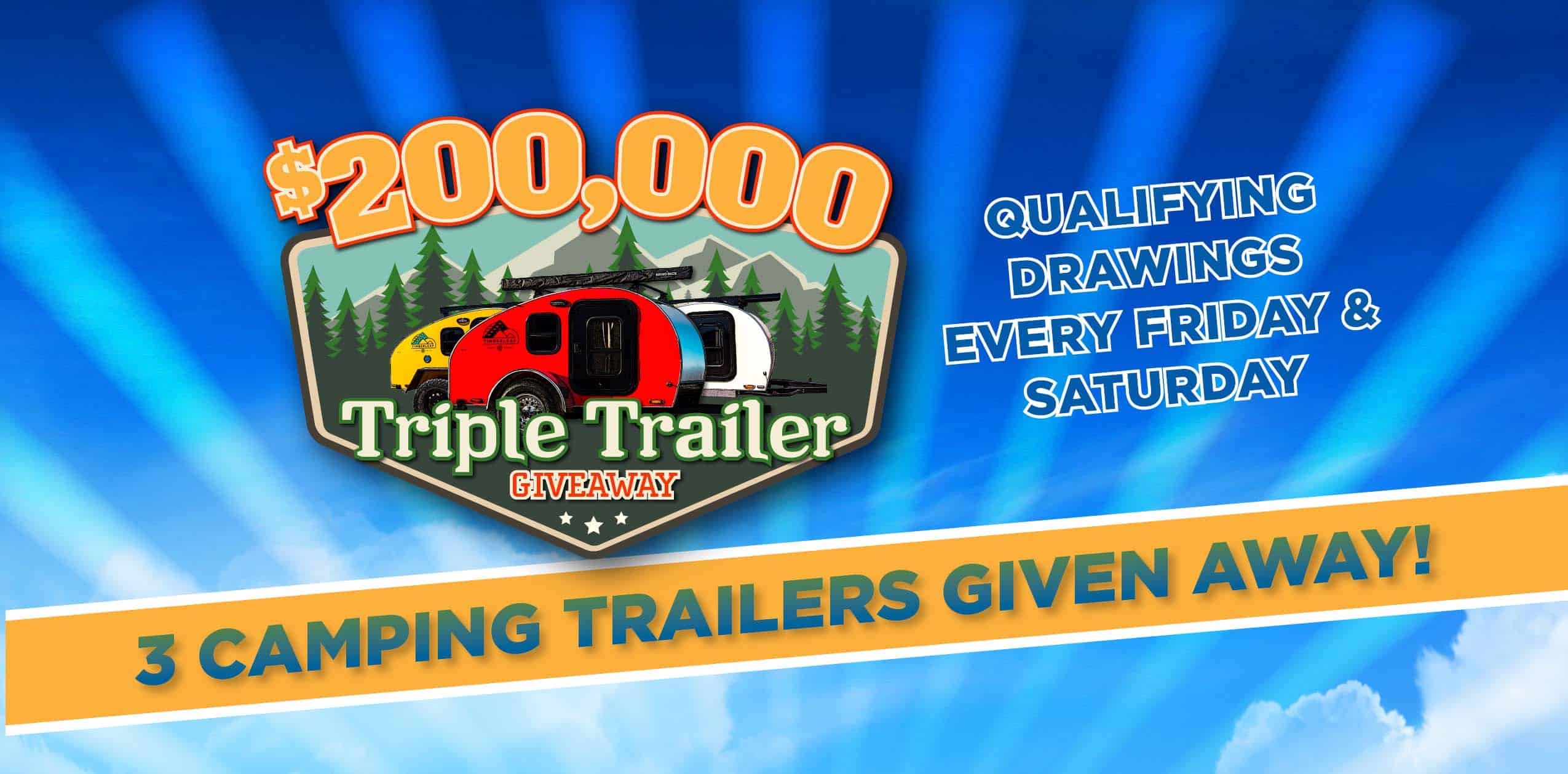 Triple Trailer Giveaway