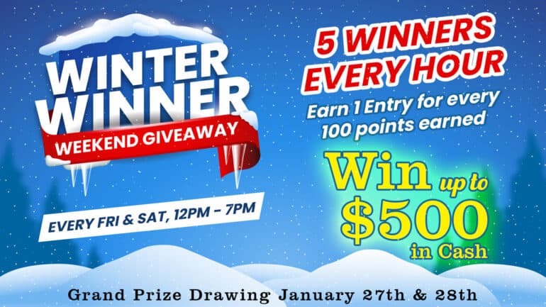 Winter Winner Weekend Giveaway