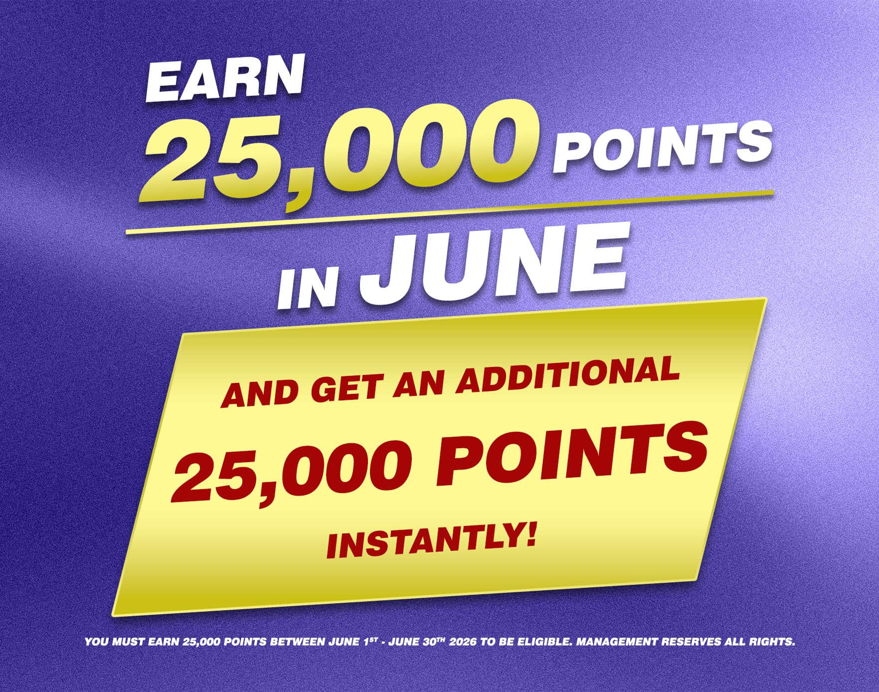 25k Point Bonus 1